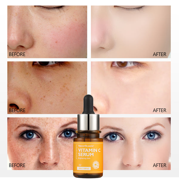 VIBRANT GLAMOUR Vitamin C Serum Brightening Skin Care 30ml