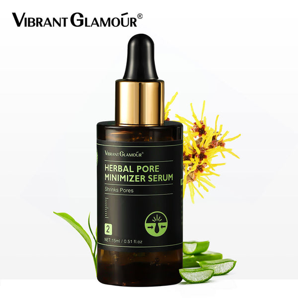 VIBRANT GLAMOUR Herbal Pore Minimizer Serum Deep Cleansing 15ml