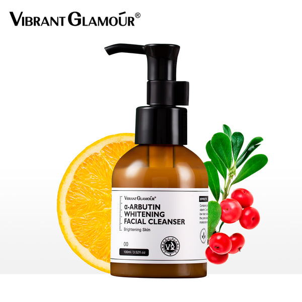 VIBRANT GLAMOUR α-Arbutin Whitening Facial Cleanser 100g