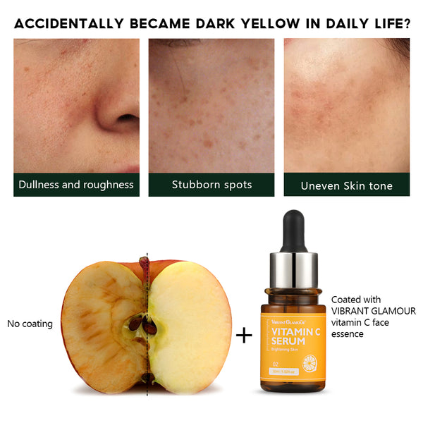 VIBRANT GLAMOUR Vitamin C Serum Brightening Skin Care 30ml