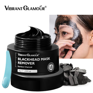 VIBRANT GLAMOUR Bamboo Charcoal Blackhead Mask Remover 30g