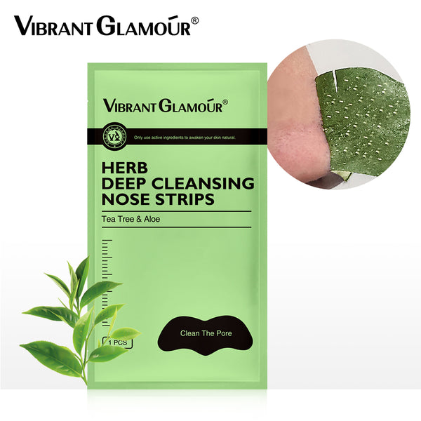 VIBRANT GLAMOUR Blackhead Remover Nose Strips Peel-Off Mask 1pcs