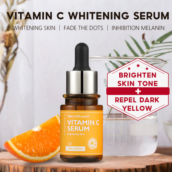 VIBRANT GLAMOUR Vitamin C Serum Brightening Skin Care 30ml